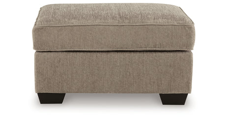 Olten Mocha Ottoman from Ashley Furniture - Luna Furniture