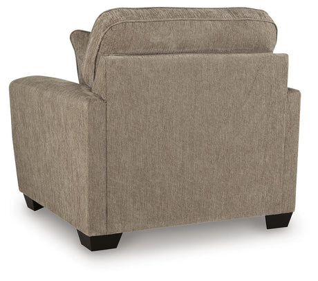 Olten Mocha Oversized Chair from Ashley - Luna Furniture