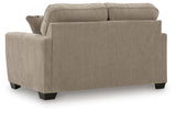 Olten Mocha Loveseat from Ashley - Luna Furniture
