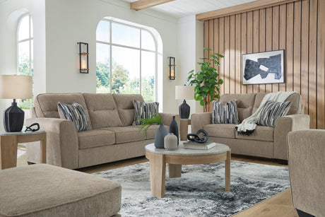 Olten Mocha Living Room Set from Ashley - Luna Furniture