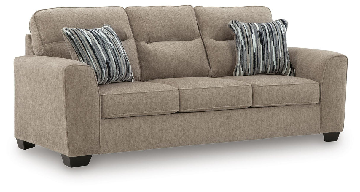 Olten Mocha 2 Sofas and Ottoman from Ashley Furniture - Luna Furniture