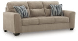 Olten Mocha Sofa from Ashley - Luna Furniture