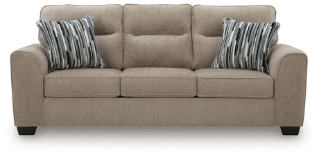 Olten Mocha 2 Sofas and Ottoman from Ashley Furniture - Luna Furniture