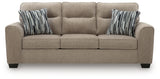 Olten Mocha Sofa from Ashley - Luna Furniture