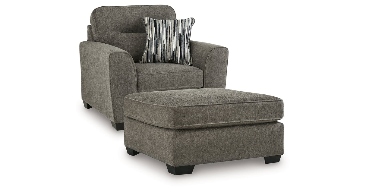 Olten Oversized Chair and Accent Ottoman from Ashley - Luna Furniture