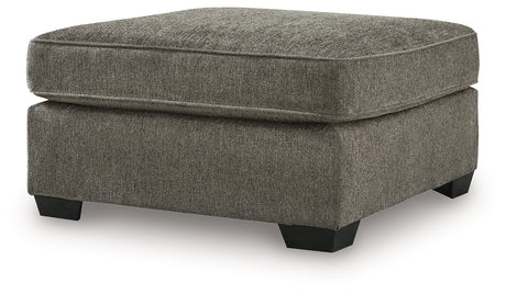 Olten Graphite Oversized Accent Ottoman from Ashley - Luna Furniture