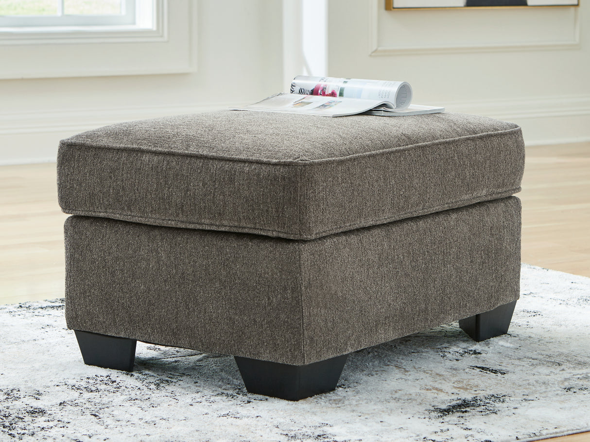 Olten Graphite Ottoman from Ashley - Luna Furniture
