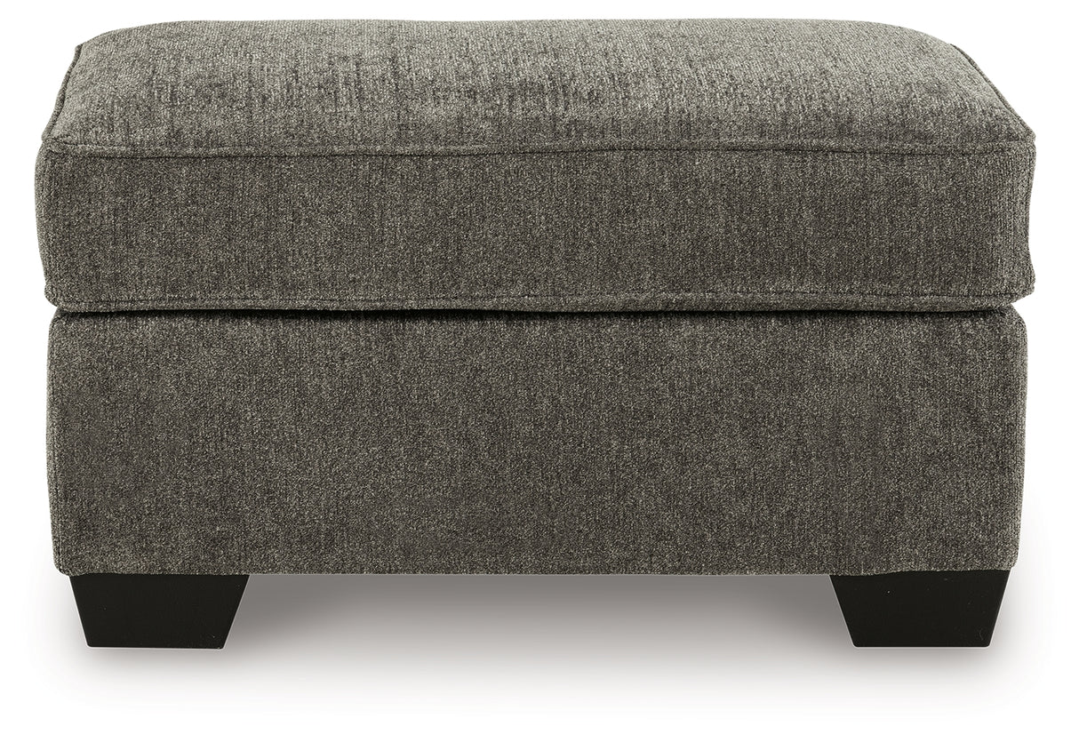 Olten Graphite Ottoman from Ashley - Luna Furniture