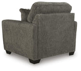 Olten Graphite Sofa and Oversized Chair