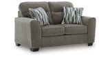 Olten Graphite Loveseat from Ashley - Luna Furniture