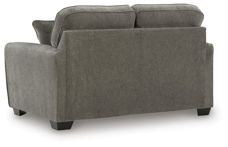 Olten Graphite Loveseat from Ashley - Luna Furniture