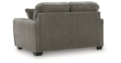 Olten Graphite Loveseat from Ashley - Luna Furniture
