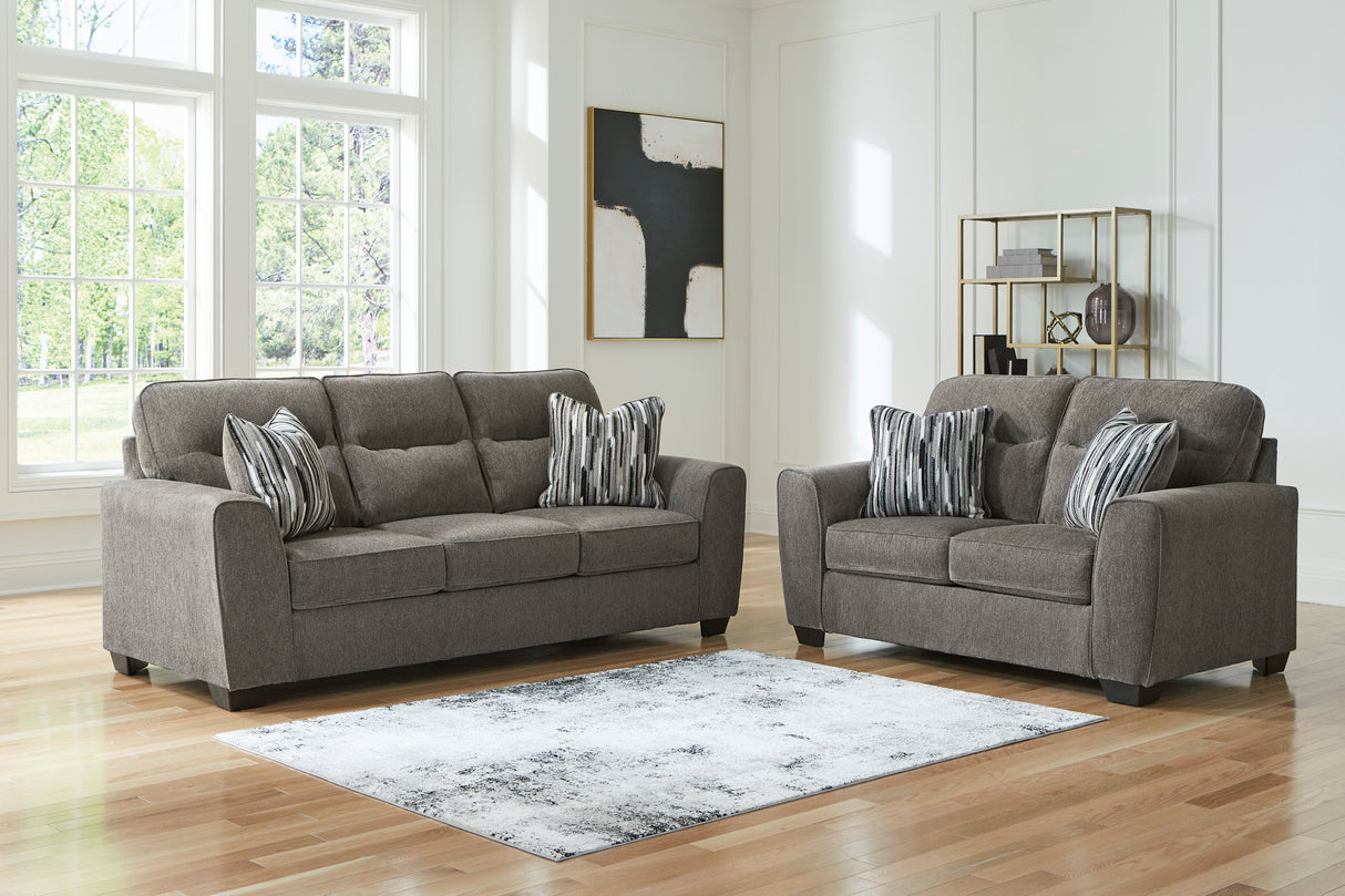 Olten Graphite Living Room Set