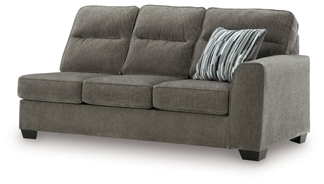 Olten Graphite Right-Arm Facing Sofa from Ashley - Luna Furniture