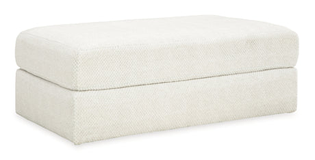 Karinne Chair and Ottoman in Linen from Ashley - Luna Furniture