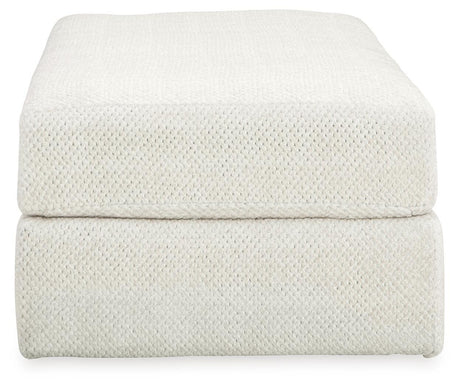 Karinne White Sofa, 2 Chairs and Ottoman from Ashley - Luna Furniture
