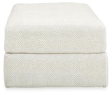 Karinne Sofa, Loveseat, Chair and Ottoman in Linen from Ashley - Luna Furniture