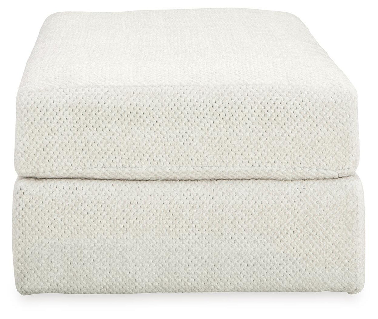 Karinne Linen Oversized Accent Ottoman from Ashley Furniture - Luna Furniture