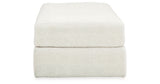 Karinne Linen Oversized Accent Ottoman from Ashley - Luna Furniture