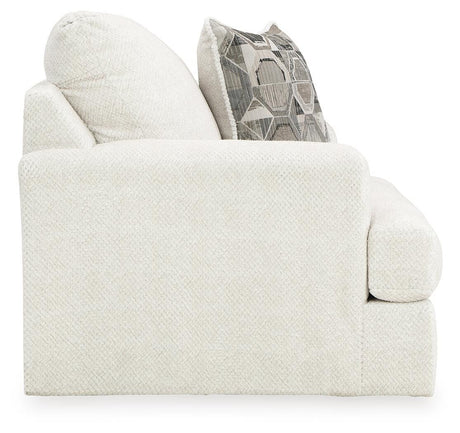 Karinne White Sofa, 2 Chairs and Ottoman from Ashley - Luna Furniture