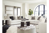 Karinne Linen Sofa, Loveseat, Oversized Chair and Ottoman from Ashley Furniture - Luna Furniture