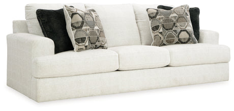 Karinne Linen Sofa, Loveseat, Oversized Chair and Ottoman from Ashley - Luna Furniture