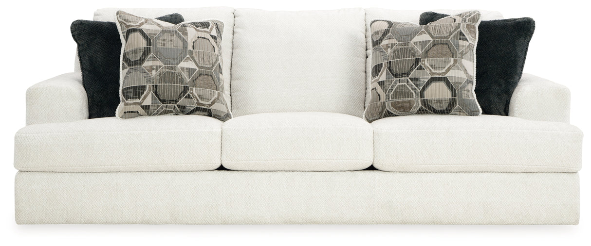 Karinne White Sofa, 2 Chairs and Ottoman from Ashley Furniture - Luna Furniture