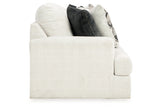 Karinne Linen Sofa, Loveseat, Oversized Chair and Ottoman from Ashley Furniture - Luna Furniture