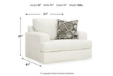 Karinne Linen Sofa, Loveseat, Oversized Chair and Ottoman from Ashley Furniture - Luna Furniture
