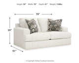 Karinne Linen Sofa, Loveseat, Oversized Chair and Ottoman from Ashley Furniture - Luna Furniture