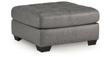 Clairette Court Alloy Oversized Accent Ottoman from Ashley Furniture - Luna Furniture