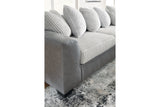 Clairette Court Alloy 2-Piece RAF Chaise Sectional from Ashley - Luna Furniture