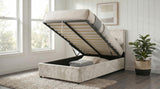 Reeves Beige Twin Lift-Up Storage Platform Bed from Coaster - Luna Furniture
