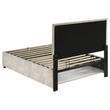 Reeves Beige Twin Lift-Up Storage Platform Bed from Coaster - Luna Furniture