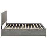 Reeves Gray Upholstered Lift-Top Storage Full Platform Bed from Coaster - Luna Furniture