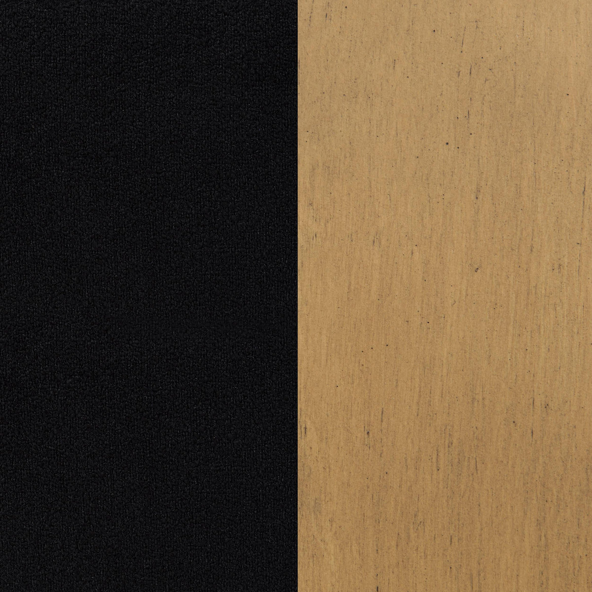 Blaire Black queen platform bed dimensions, inner size and overall measurements diagram