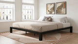 Gislen Black Easy Assembly Wood Eastern King Platform Bed from Coaster - Luna Furniture