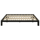 Gislen Black Easy Assembly Wood Eastern King Platform Bed from Coaster - Luna Furniture