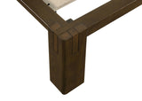 Gislen Walnut Easy Assembly Wood Queen Platform Bed from Coaster - Luna Furniture