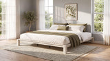 Gislen White Easy Assembly Wood Eastern King Platform Bed from Coaster - Luna Furniture