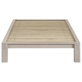 Gislen White Easy Assembly Wood Twin Platform Bed from Coaster - Luna Furniture
