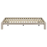 Gislen White Easy Assembly Wood Twin Platform Bed from Coaster - Luna Furniture