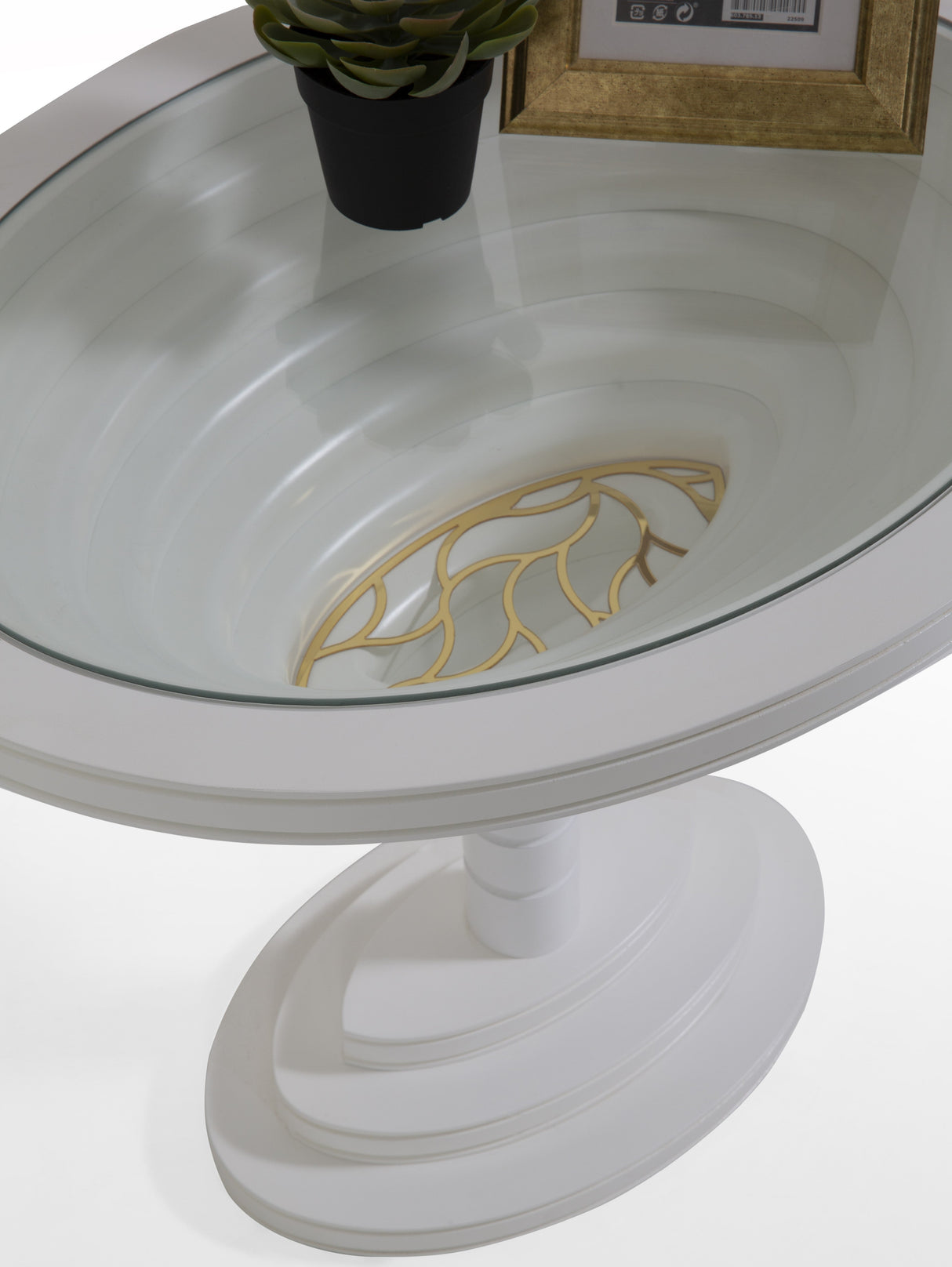 317 White End Table from Nova Furniture - Luna Furniture