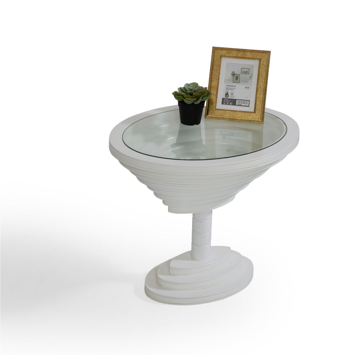 317 White End Table from Nova Furniture - Luna Furniture