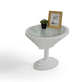 317 White End Table from Nova Furniture - Luna Furniture