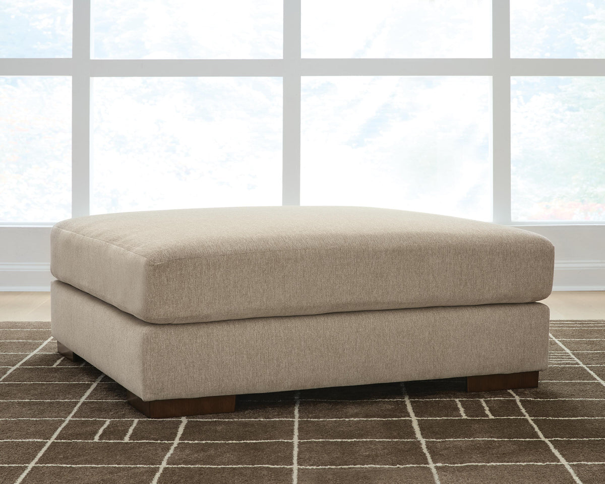 Linenhause Dune Oversized Accent Ottoman from Ashley - Luna Furniture