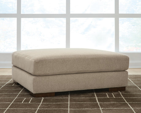 Linenhause Dune Oversized Accent Ottoman from Ashley - Luna Furniture