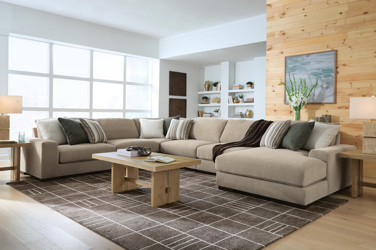 Linenhause Dune 6-Piece Sectional with Chaise from Ashley - Luna Furniture