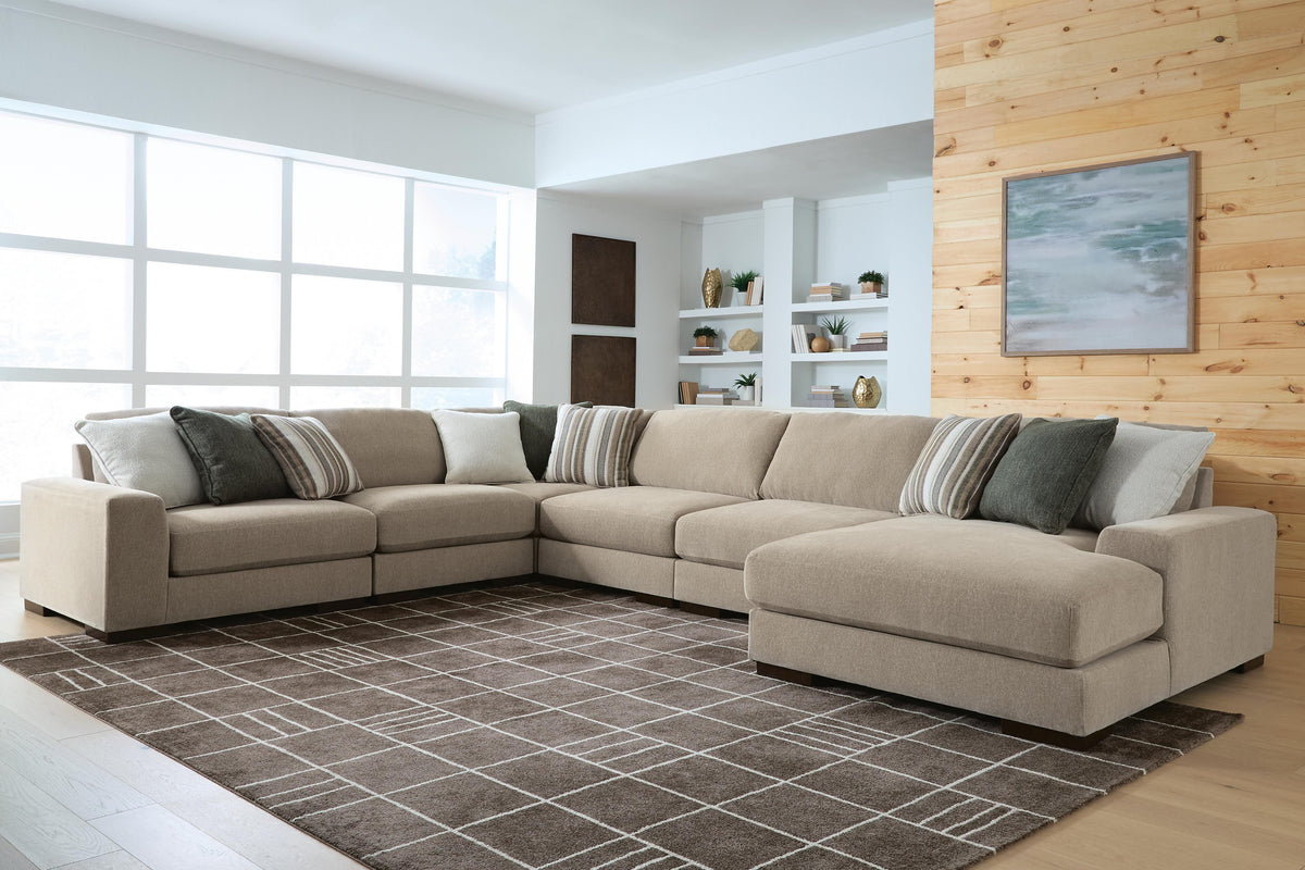 Linenhause Dune 6-Piece Sectional with Chaise from Ashley - Luna Furniture