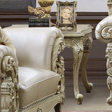 HD-32 Plantation Cove White End Table from Homey Design - Luna Furniture